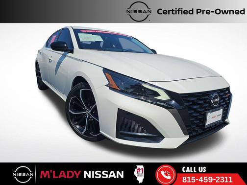 Pearl White Tricoat 2024 Nissan Altima SR FWD