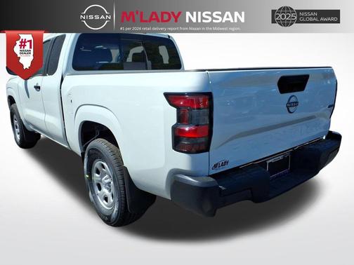 Glacier White 2026 Nissan Frontier S