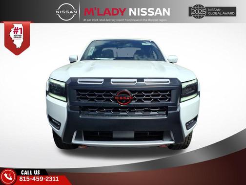 Glacier White 2026 Nissan Frontier PRO-4X