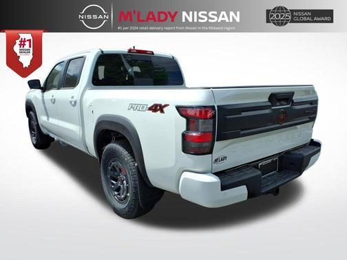 Glacier White 2026 Nissan Frontier PRO-4X