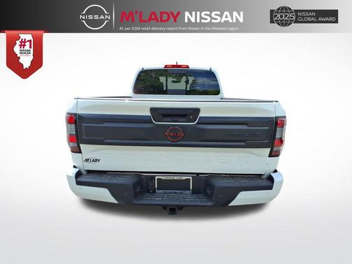Glacier White 2026 Nissan Frontier PRO-4X