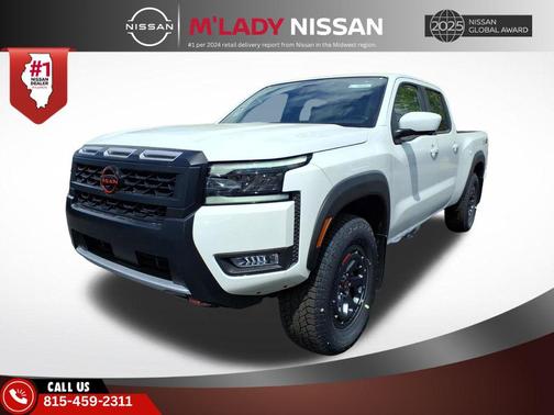 Glacier White 2026 Nissan Frontier PRO-4X