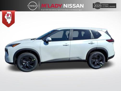 Everest White Pearl Tricoat 2026 Nissan Rogue SV