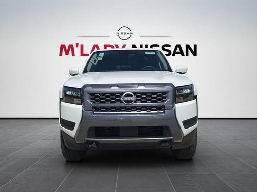 Glacier White 2026 Nissan Frontier SV