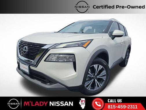 Pearl White Tricoat 2023 Nissan Rogue SV