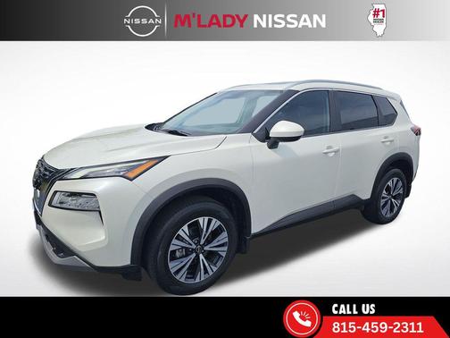 Pearl White Tricoat 2023 Nissan Rogue SV