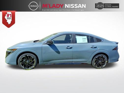 Atlantic Gray Metallic 2026 Nissan Sentra SR