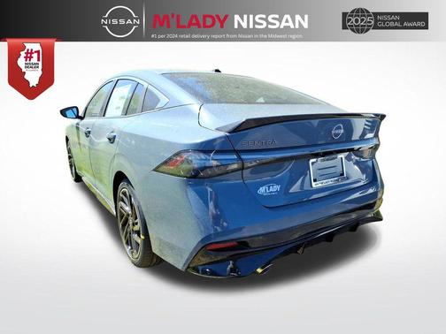 Atlantic Gray Metallic 2026 Nissan Sentra SR