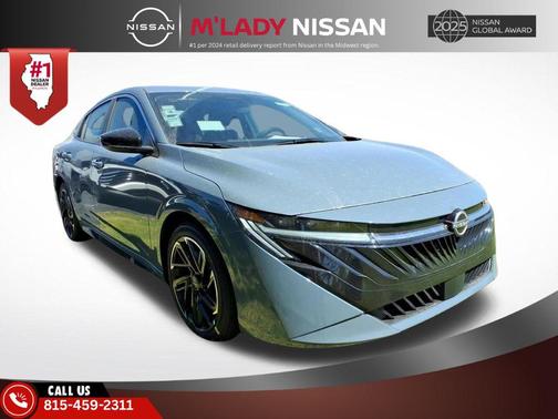 Atlantic Gray Metallic 2026 Nissan Sentra SR
