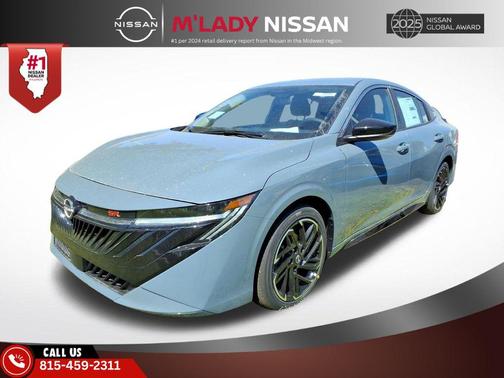 Atlantic Gray Metallic 2026 Nissan Sentra SR