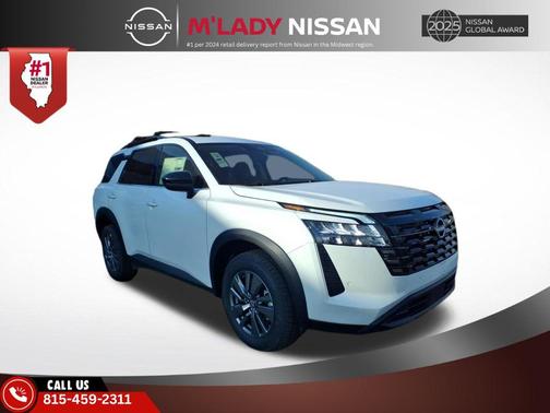 Everest White Pearl Tricoat 2026 Nissan Pathfinder SV