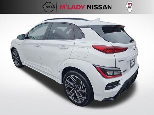 Lunar White 2023 Hyundai KONA N Line