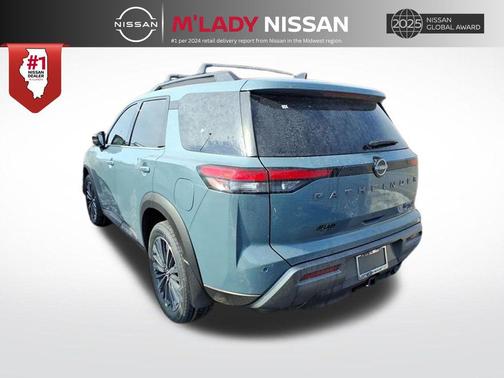 Baltic Teal 2026 Nissan Pathfinder Platinum