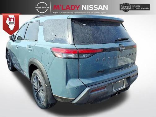 Baltic Teal 2026 Nissan Pathfinder Platinum