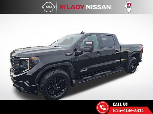 Onyx Black 2022 GMC Sierra 1500 Elevation