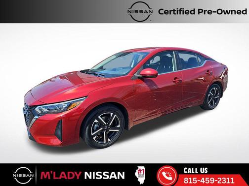 Scarlet Ember Tintcoat 2025 Nissan Sentra SV