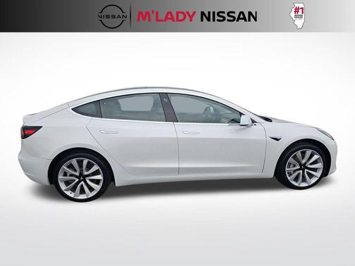 Pearl White Multi-Coat 2020 Tesla Model 3 Performance