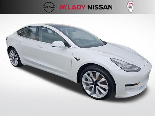 Pearl White Multi-Coat 2020 Tesla Model 3 Performance