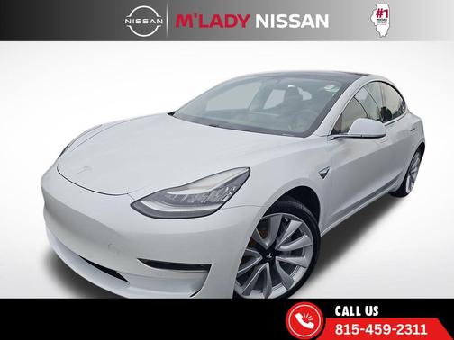 Pearl White Multi-Coat 2020 Tesla Model 3 Performance