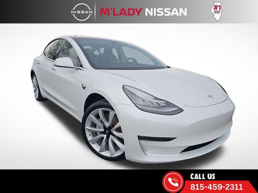 Pearl White Multi-Coat 2020 Tesla Model 3 Performance