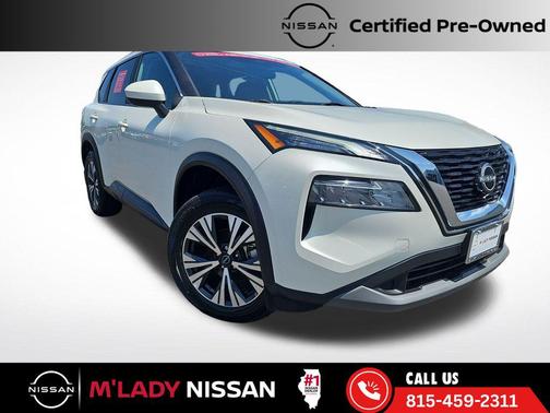 Pearl White Tricoat 2023 Nissan Rogue SV