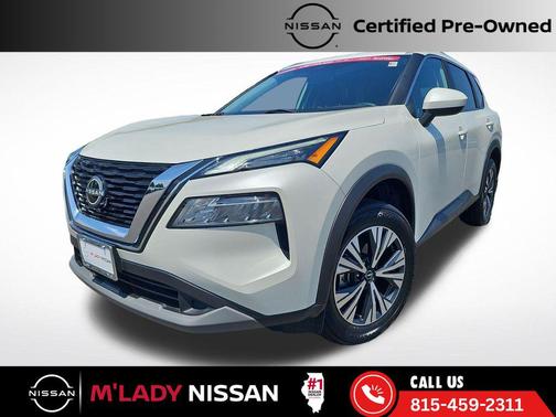 Pearl White Tricoat 2023 Nissan Rogue SV