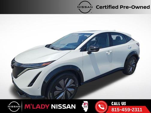 Everest White Pearl Tricoat 2024 Nissan ARIYA PLATINUM+