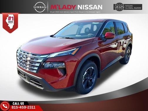 Scarlet Ember Tintcoat 2026 Nissan Rogue SV