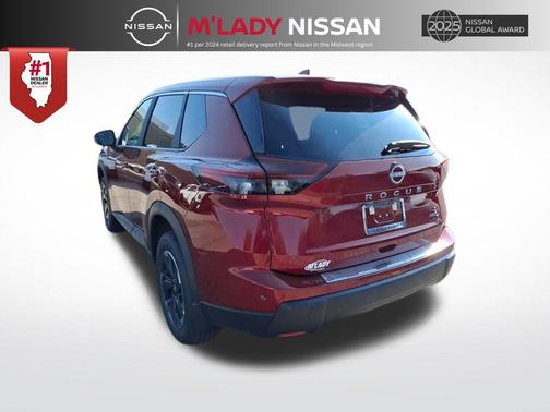 Scarlet Ember Tintcoat 2026 Nissan Rogue SV
