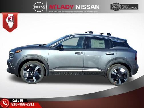 Gun Metallic 2026 Nissan Kicks SR