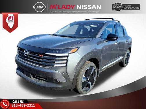 Gun Metallic 2026 Nissan Kicks SR