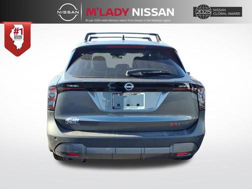 Gun Metallic 2026 Nissan Kicks SR
