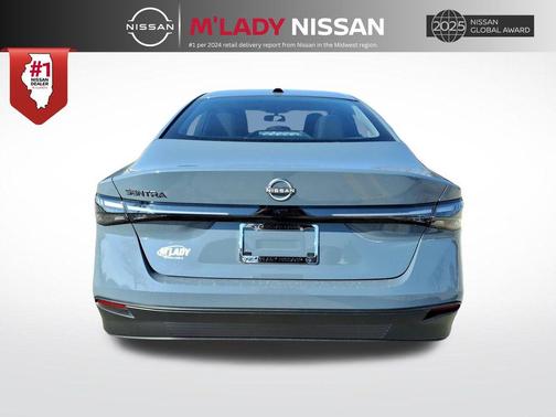 Atlantic Gray Metallic 2026 Nissan Sentra SV