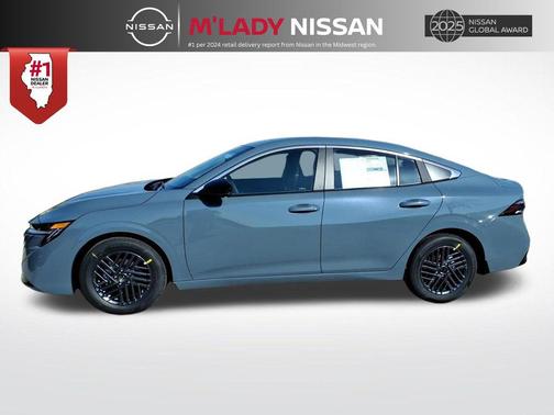 Atlantic Gray Metallic 2026 Nissan Sentra SV