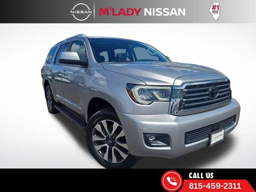 Silver Sky Metallic 2019 Toyota Sequoia SR5