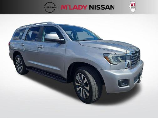Silver Sky Metallic 2019 Toyota Sequoia SR5