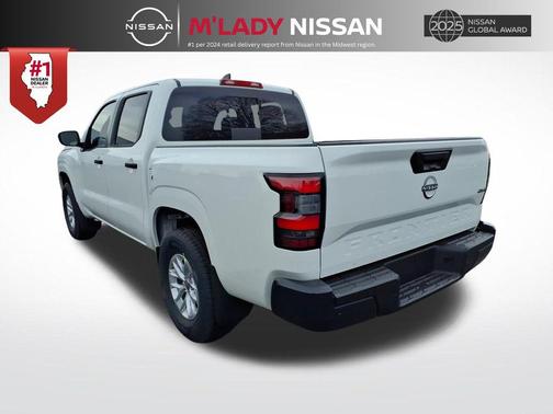 Glacier White 2026 Nissan Frontier S