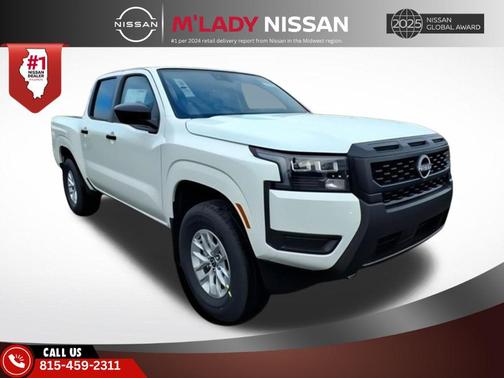 Glacier White 2026 Nissan Frontier S