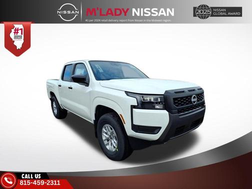 Glacier White 2026 Nissan Frontier S