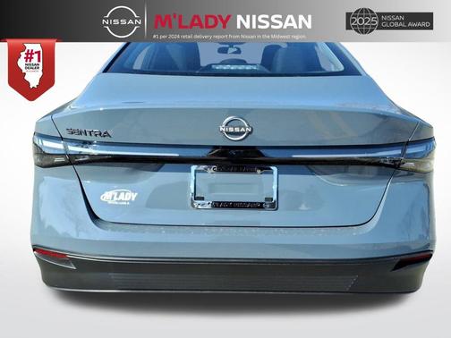 Atlantic Gray Metallic 2026 Nissan Sentra SV