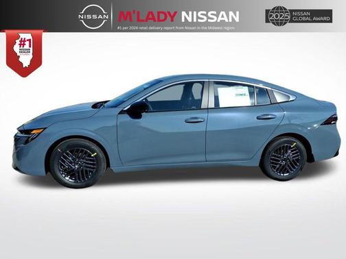 Atlantic Gray Metallic 2026 Nissan Sentra SV