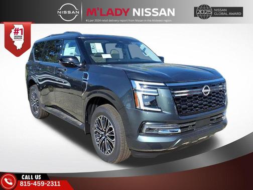 Alpine Metallic 2026 Nissan Armada Platinum