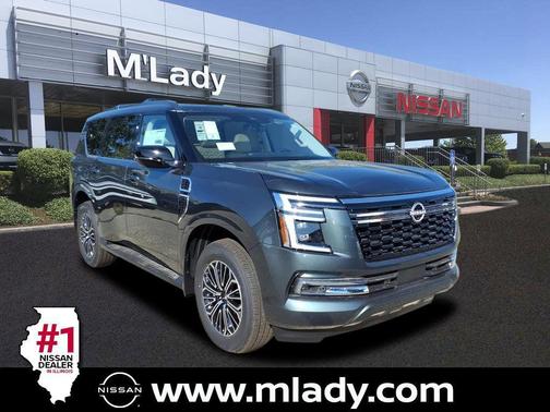 Alpine Metallic 2026 Nissan Armada Platinum