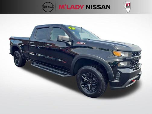 Black 2019 Chevrolet Silverado 1500 Custom Trail Boss