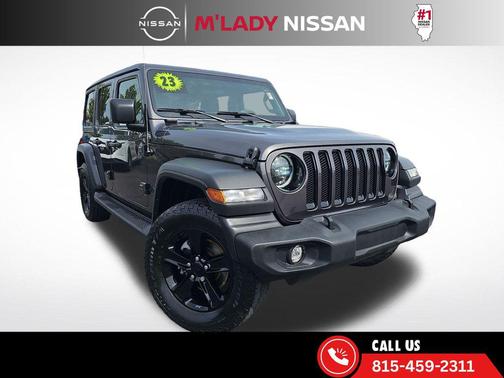 Granite Crystal Metallic 2023 Jeep Wrangler Sport