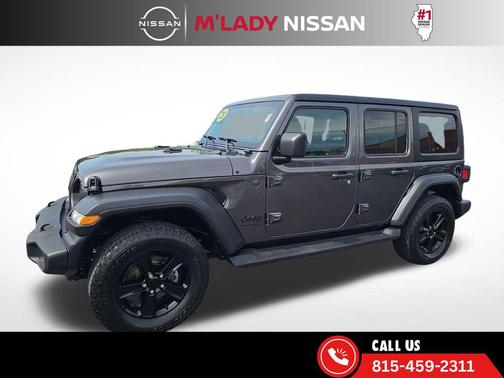 Granite Crystal Metallic 2023 Jeep Wrangler Sport