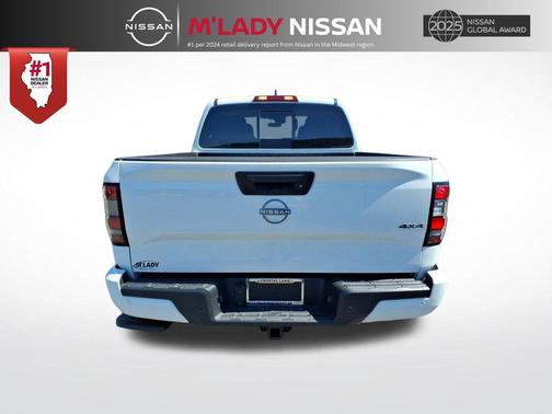 Glacier White 2026 Nissan Frontier SV
