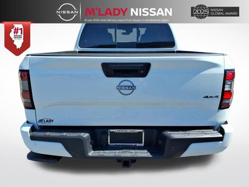 Glacier White 2026 Nissan Frontier SV