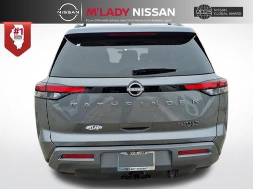 Gun Metallic 2026 Nissan Pathfinder Platinum
