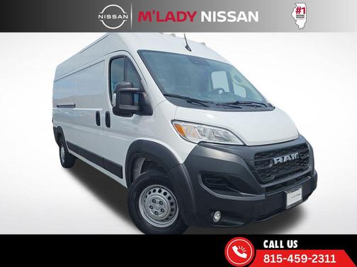 Bright White Clearcoat 2025 RAM ProMaster 2500 Tradesman